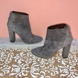 J. Crew Gray Ankle Boots